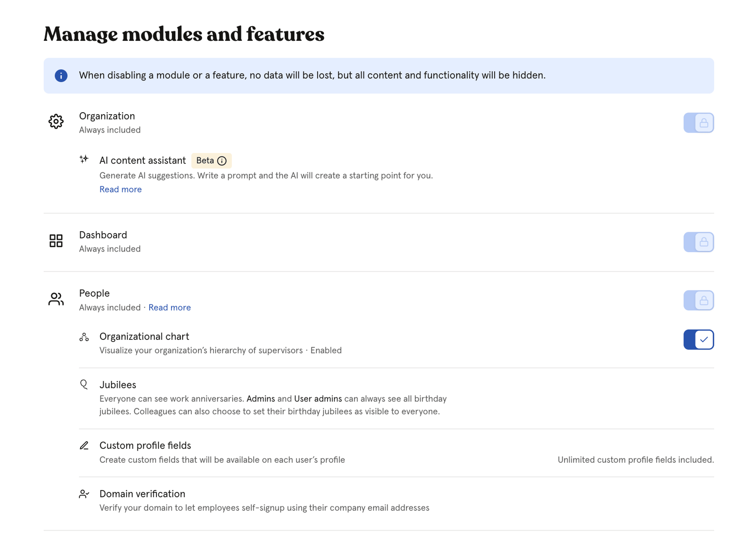 Modules